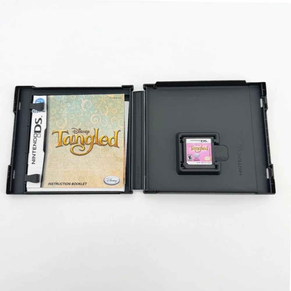 Bundle of 4 Nintendo DS Games Tangled Prince of Persia Animal Genius Minions